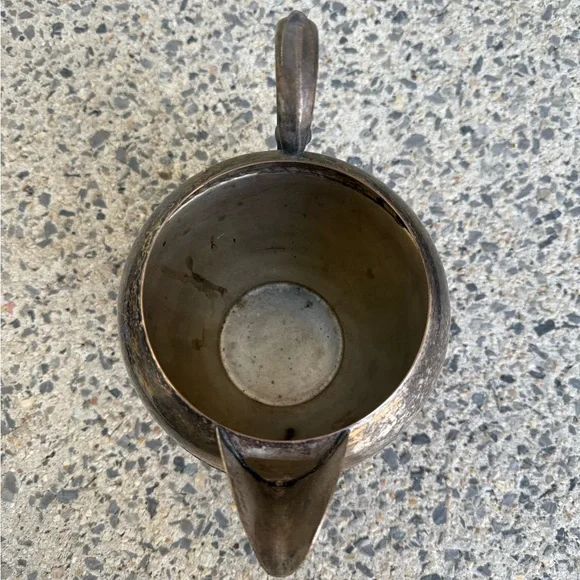 Antique Silver & Copper Pitcher - Picture 8 of 8